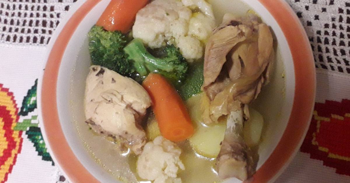 Caldo de pollo - 239 recetas caseras - Cookpad