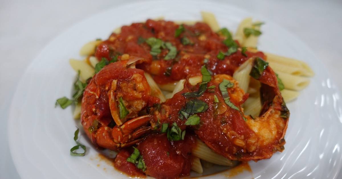 Pasta con langosta 17 recetas caseras Cookpad