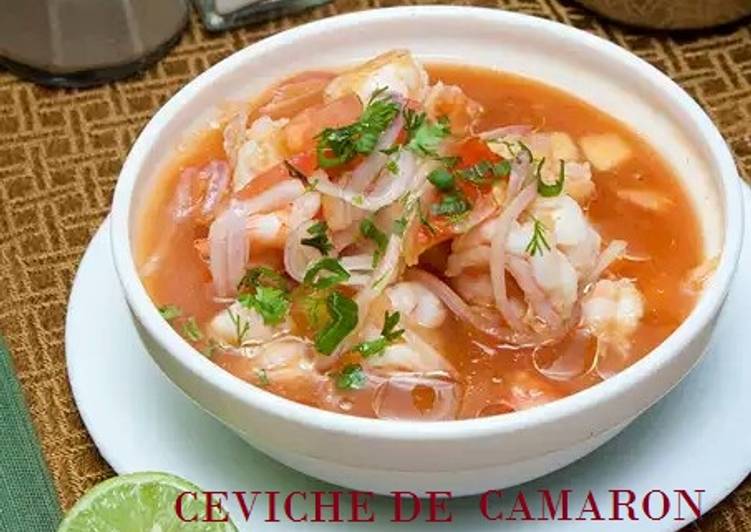 Cebiche De Camarón Receta De Cecilia Aranda Mejia - Cookpad