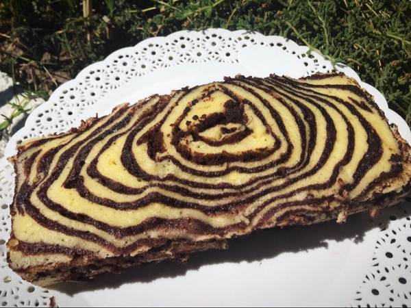Budín marmolado en microondas ® en 2 minutos más fácil del mundo!!! 5 pasos