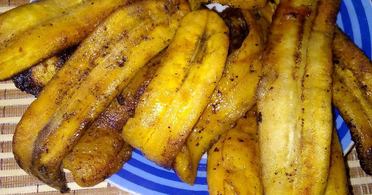 Banano frito 226 recetas caseras Cookpad
