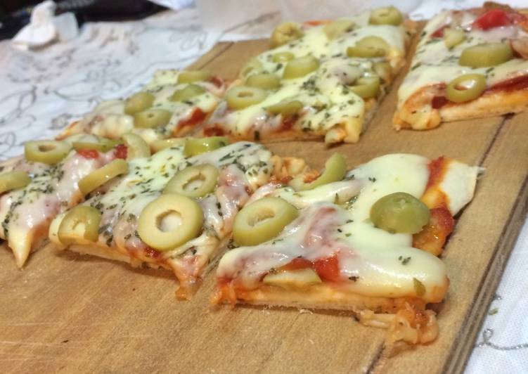 como hacer masa para pizza con levadura instantanea
