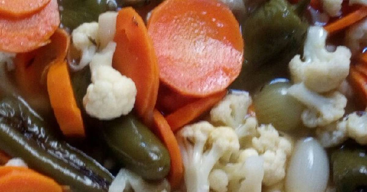 Escabeche De Coliflor Y Zanahoria 12 Recetas Caseras Cookpad