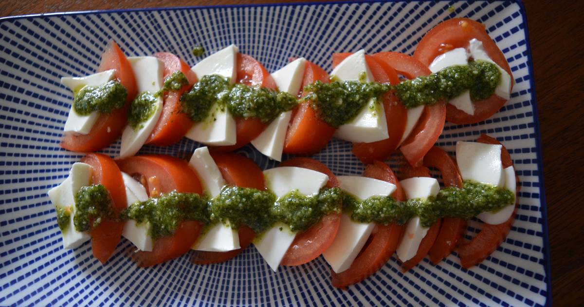 Ensalada De Queso Fresco Y Tomate Fcil