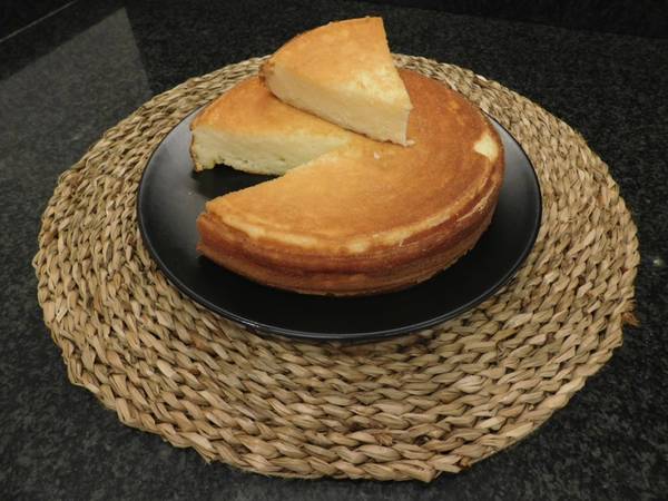 Tarta de queso al horno