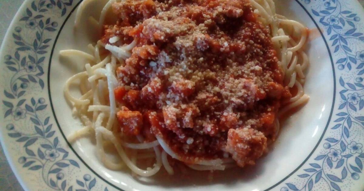 Pasta Con Carne Molida Pinterest