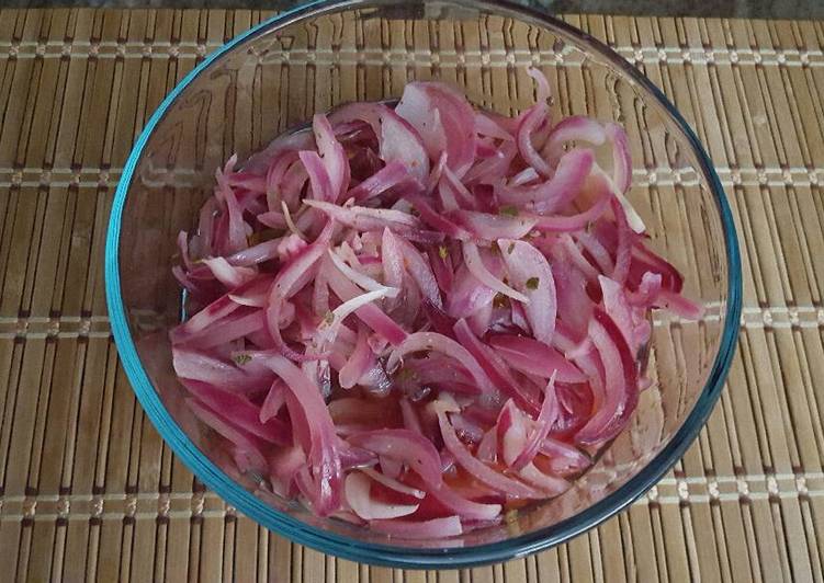 Cebollas curtidas Receta de j.floresdeulloa Cookpad