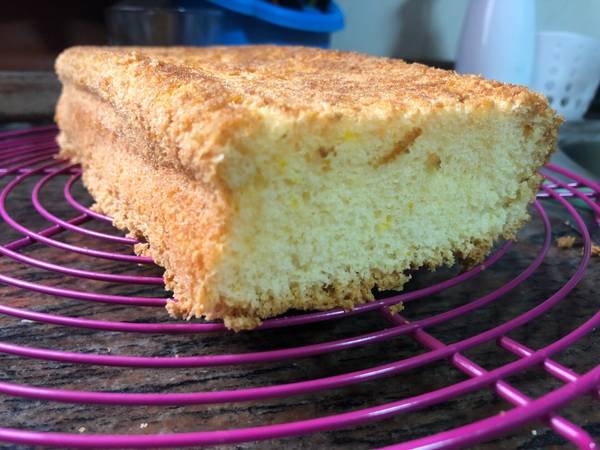 Bizcocho de Maizena sin gluten y sin lactosa