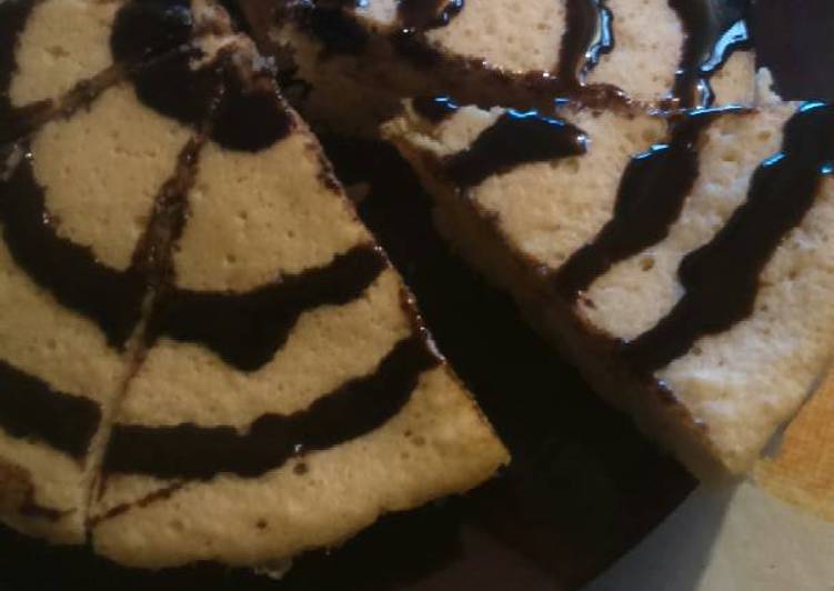 Torta de vainilla para microondas con stevia