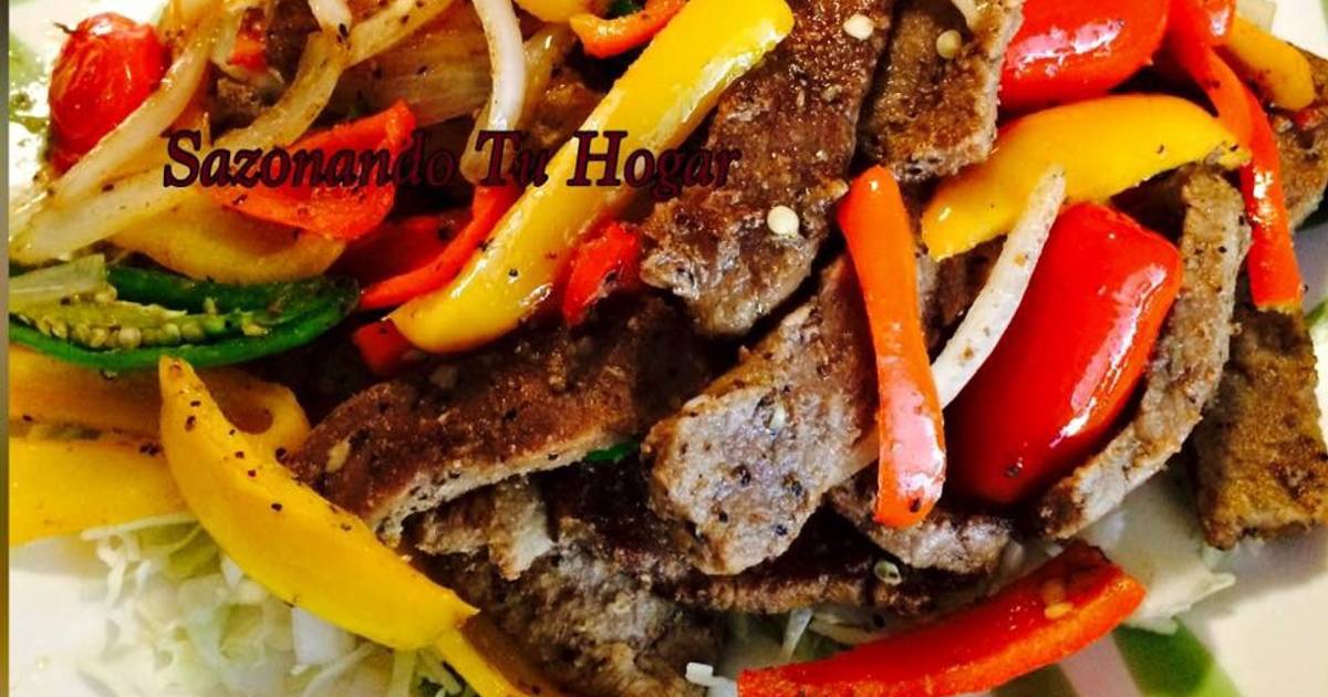fajitas de res receta mexicana