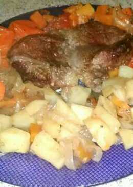 Receta Carne Al Horno Con Papas Morfi Youtube Receta Carne Al Horno Con Papas Morfi Youtube
