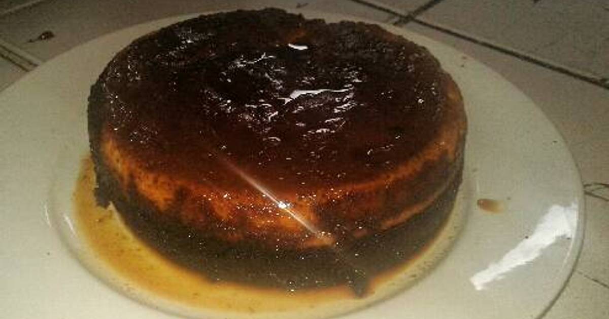 Chocoflan con flan de caja - 11 recetas caseras - Cookpad