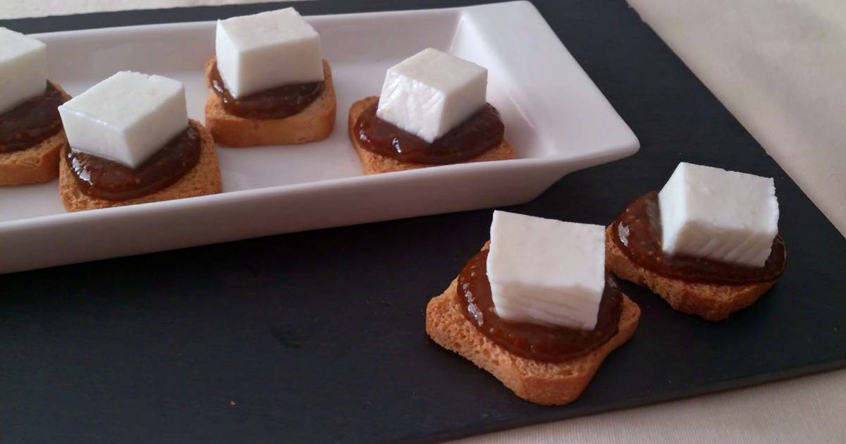 Canapes De Queso De Cabra 31 Recetas Caseras Cookpad