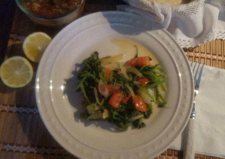 Quelites guisados Receta de j.floresdeulloa Cookpad