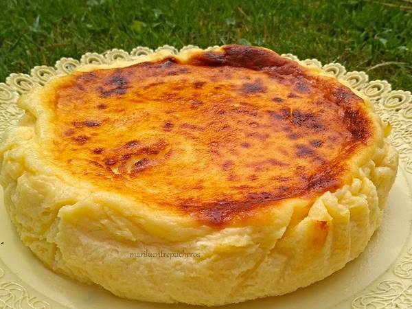 Tarta de queso cremosa