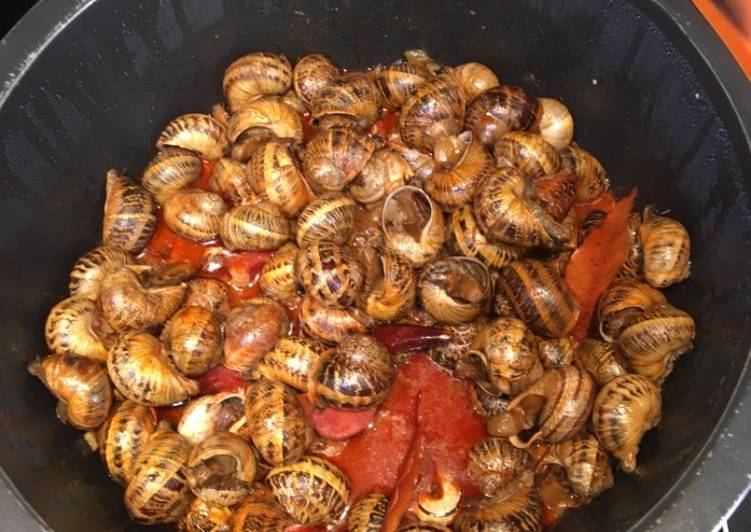 Caracoles 🐌 a la madrileña 🤪 Receta de asuncion.mc - Cookpad