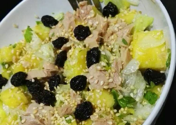 Ensalada de piña con atún Receta de welisanta - Cookpad