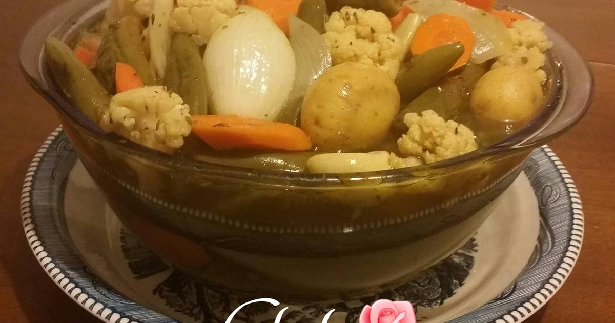 Nopales En Escabeche Con Coliflor Receta