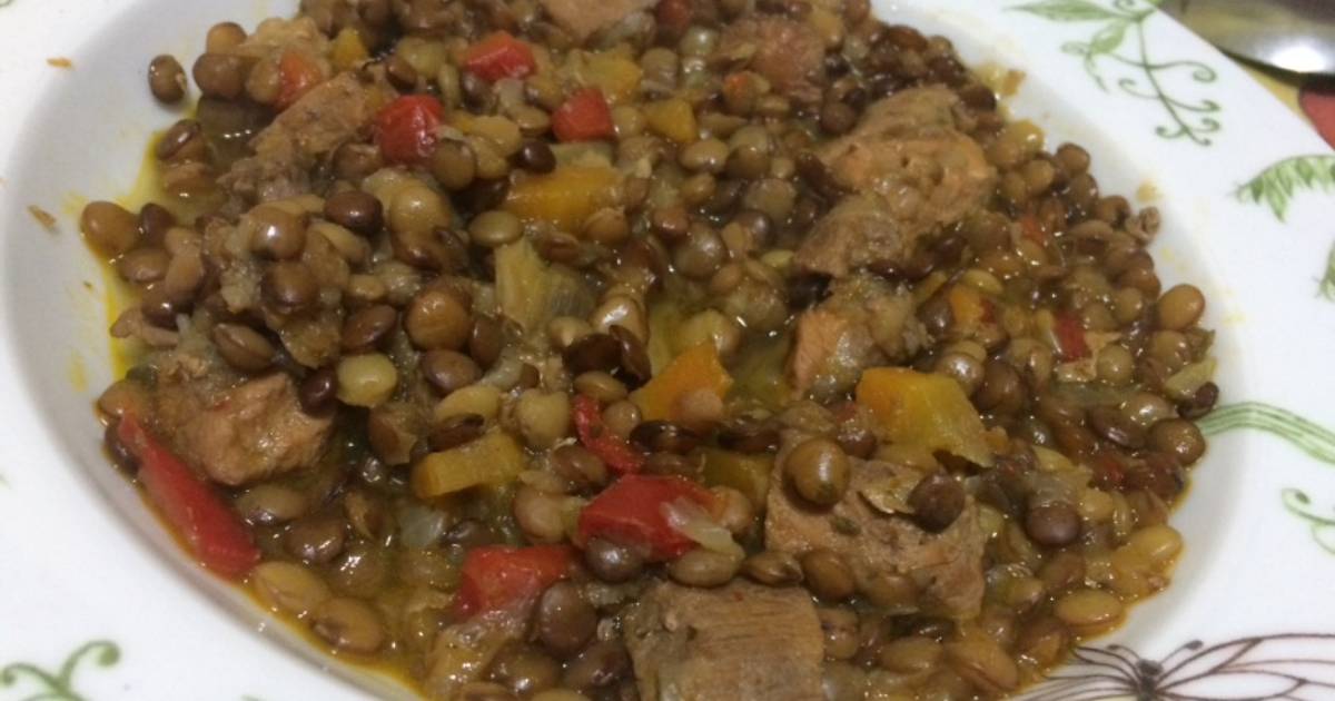 Lentejas Con Carne Gastronoma  Ca