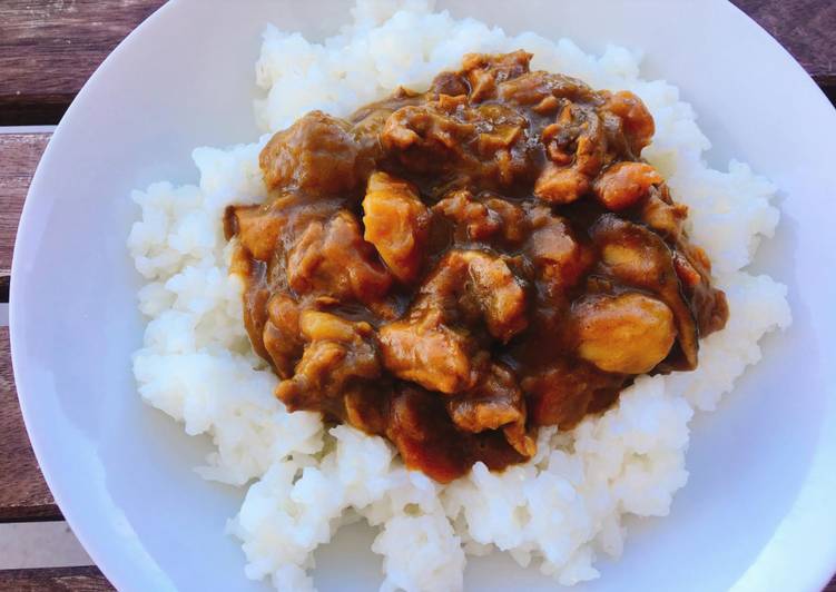 Curry japonés de pollo con calabaza y shiitake Receta de IreneGuirao Cookpad