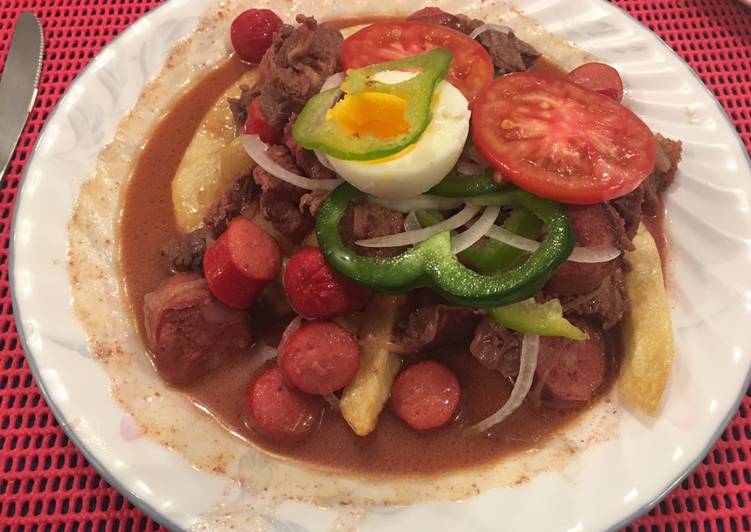 Pique macho Cochabambino Receta de Patricia Corvera Landivar - Cookpad