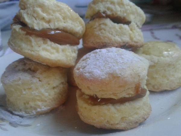 Scones con aceite