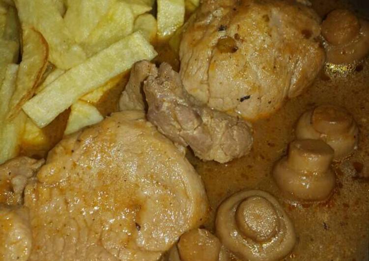 Solomillo De Cerdo A La Cerveza En Olla Rpida Un Plato