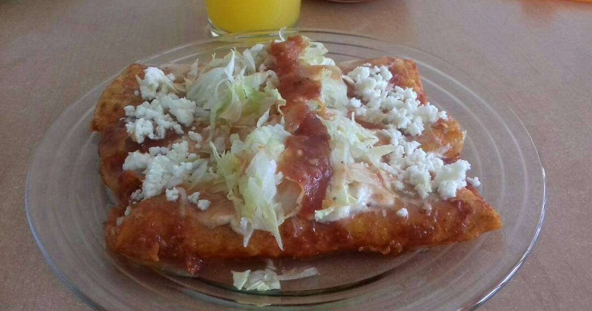 Enchiladas rojas 30 recetas caseras Cookpad