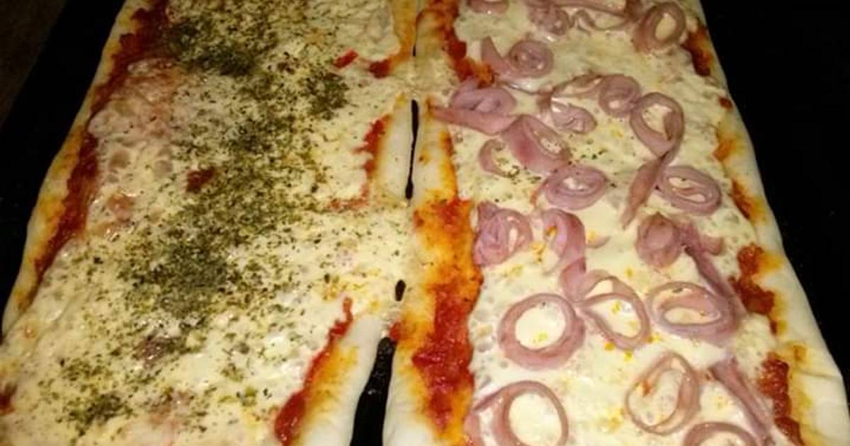 Pizza Con Levadura Fresca Receta Fcil Youtube