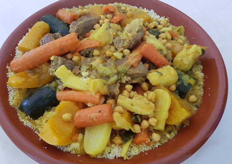Resultado de imagen de receta de cous cous marroqui