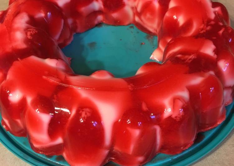 Gelatina mosaico invertida Receta de Estrella Dominik Cookpad