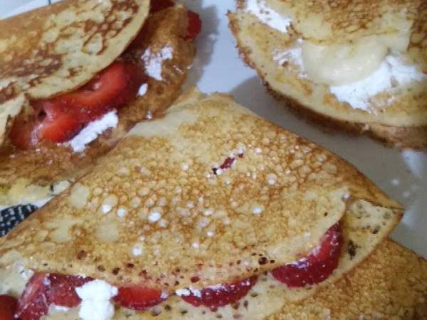 Crepas dulces