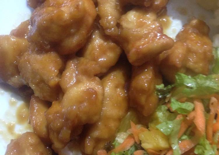 
    Pollo a la naranja 🍊
  