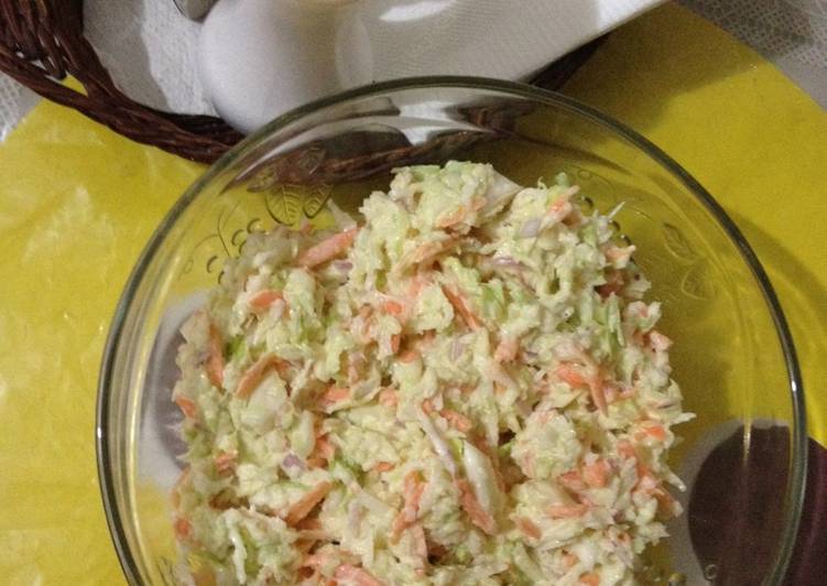 Ensalada de col estilo kfc Receta de Kari Oyola Cookpad