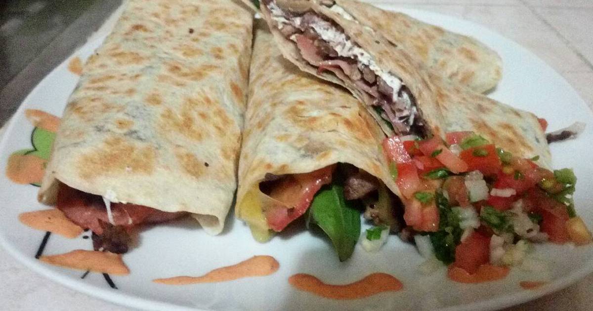 Burritos de jamón 15 recetas caseras Cookpad