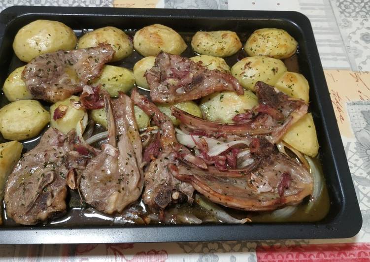 Cordero Al Horno Con Patatas Receta Paso A Paso