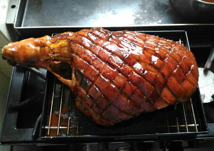 Pernil De Cerdo Al Horno Ideal Para Fiestas No Falla Receta De Cesar Acosta Cookpad