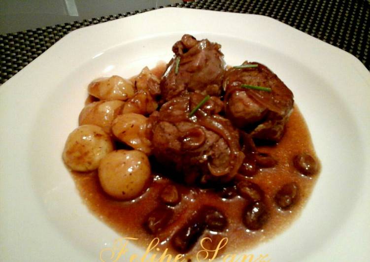Solomillo de cerdo en salsa de Pedro Ximenez Receta de Felipe Sanz - Cookpad