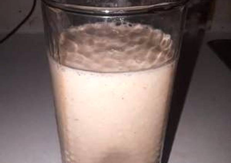 Batido de banano y fresa para adelgazar