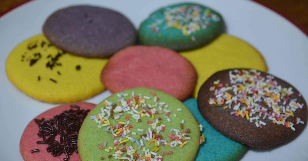 Galletas de colores - 357 recetas caseras - Cookpad