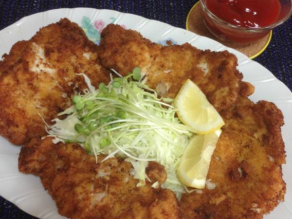 Japanese tonkatsu chuletas de cerdo!