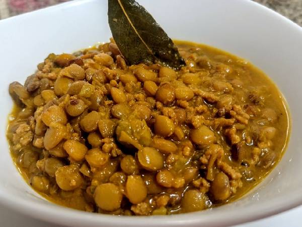 LENTEJAS 🍛Con Carne Molida Alcaparrada...!