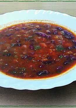 Alubias pintas con olla expres. Receta vegana