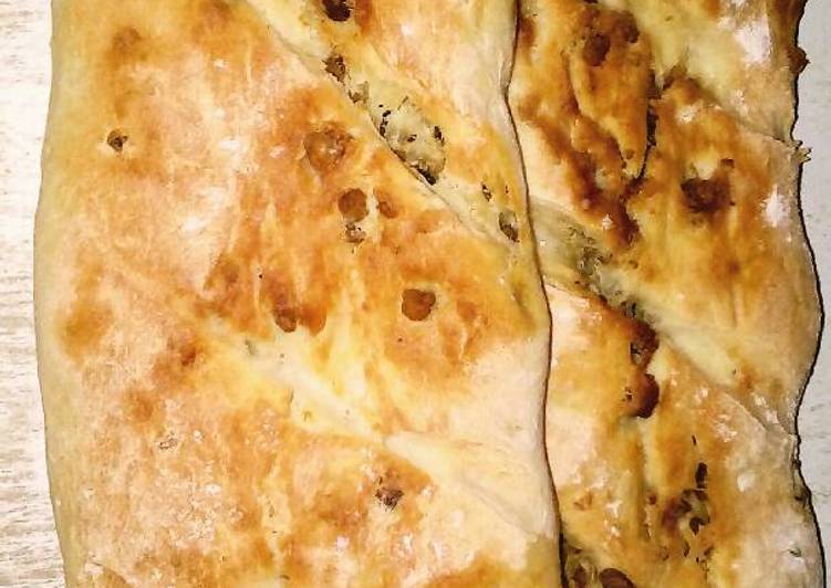 Pan Casero Con Chicharr n Receta De Yeshy Barboza Cookpad