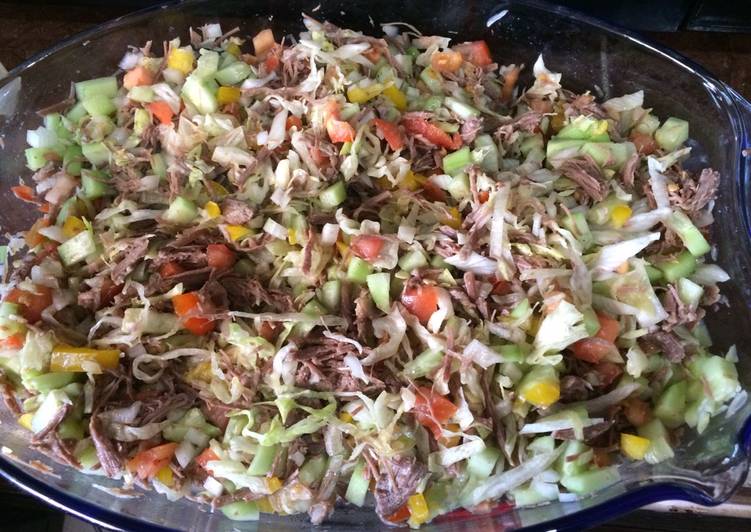Salpicn De Res Beef And Mint Salad From Guatemala  Mexico