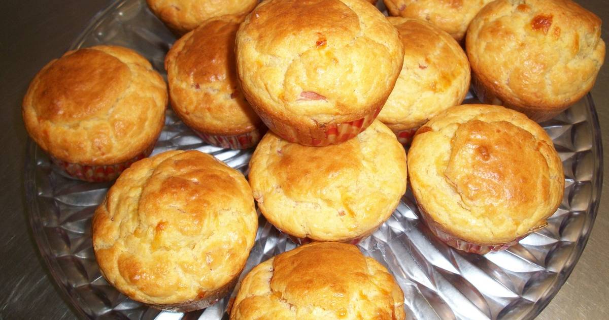 Muffins de jamón y queso Receta de claudias10 Cookpad