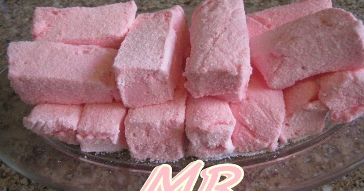 Nubes de gelatina Marshmallows (Thermomix31) Receta de montse2009