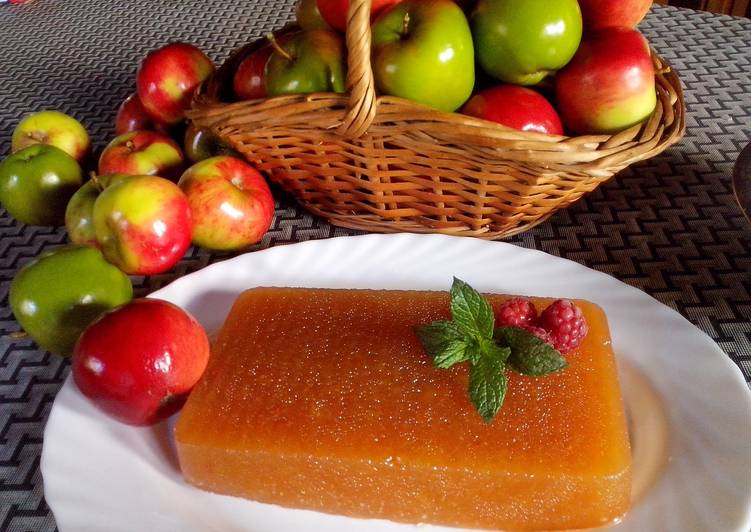 Dulce en barra de manzanas Receta de AndreaLec Cookpad