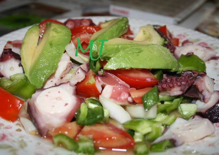 Ensalada De Pulpo A La Mexicana Receta De Maggie Cookpad 5484