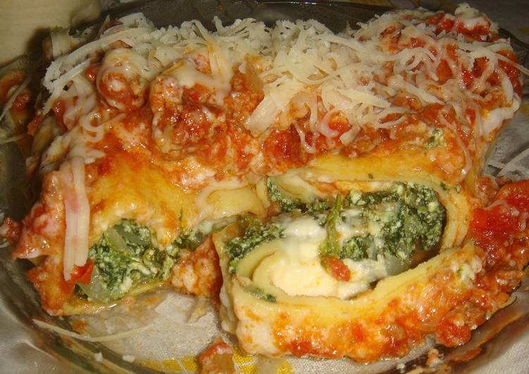 como preparar relleno para canelones de verdura